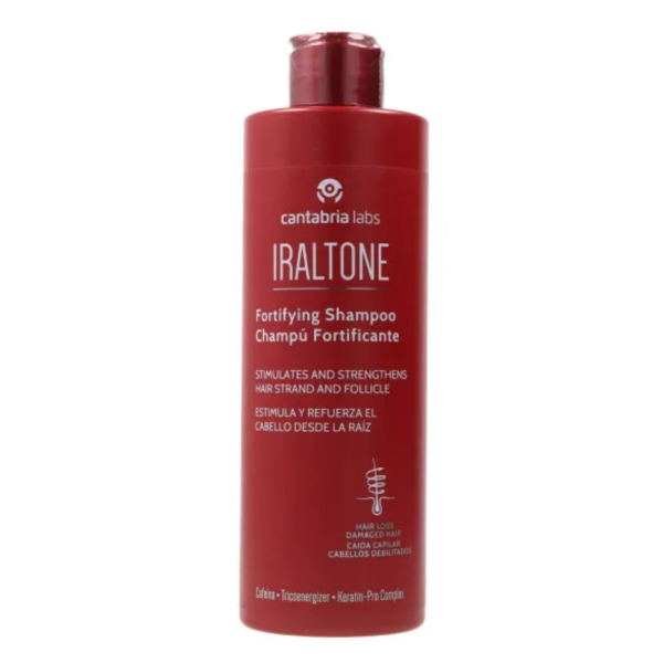 IRALTONE ŠAMPŪNAS SU KOFEINU NUO PLAUKŲ SLINKIMO, 400ml
