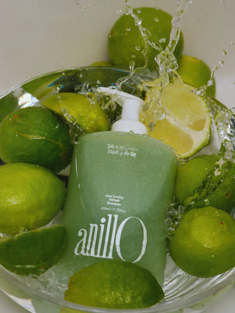 AnillO Lime Sunday gaivinantis šampūnas galvos odai, 450ml