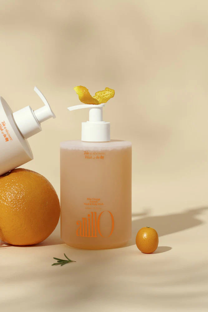 AnillO Bitter Orange Scented Hand & Body Wash – kūno ir rankų prausiklis, 450ml