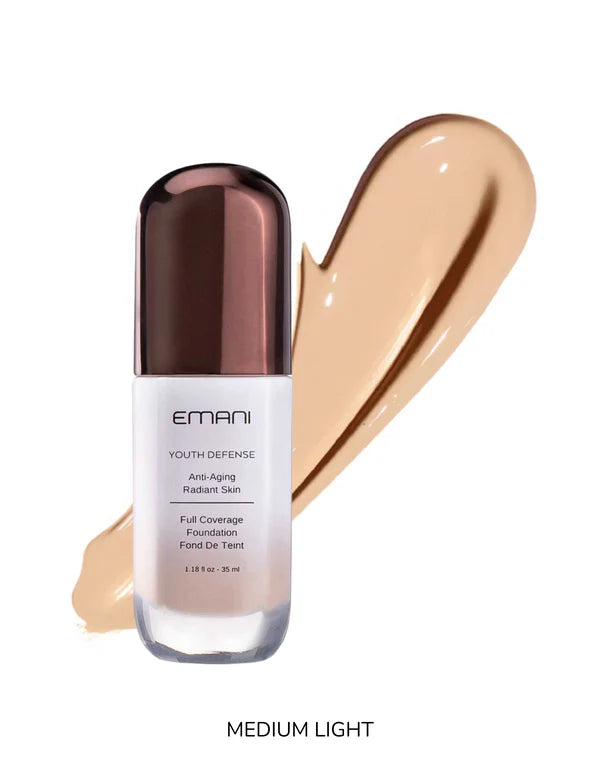 EMANI makiažo pagrindas „Youth Defense Foundation“, 35ml