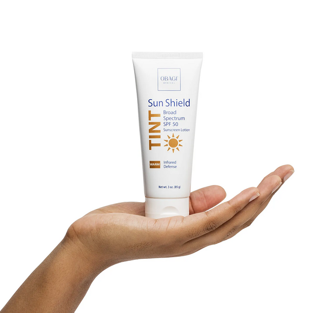 OBAGI Sun Shield™ Tint kremas nuo saulės SPF50 su atspalviu (Warm), 85g