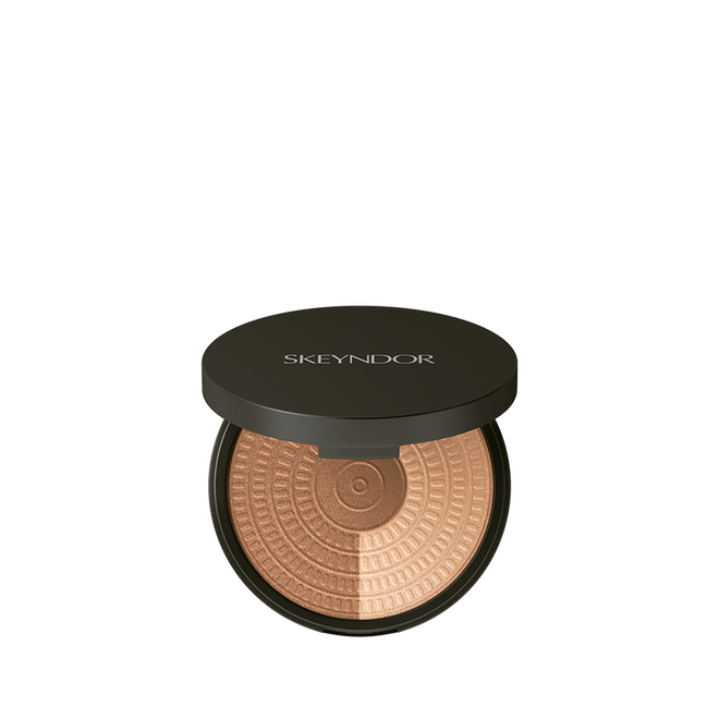SKEYNDOR Highlight Powder Duo švytėjimo suteikianti dviejų atspalvių pudra, 12 g.