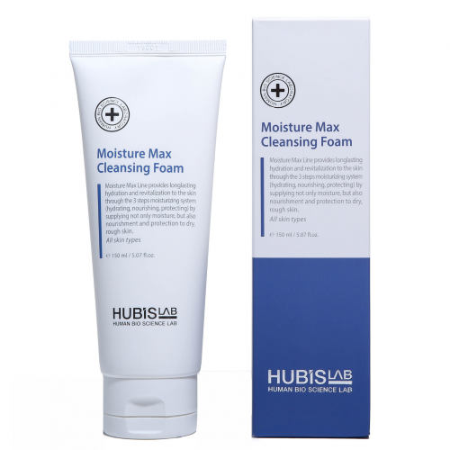 HUBISLAB MOISTURE MAX VEIDO PRAUSIKLIS, 150ml
