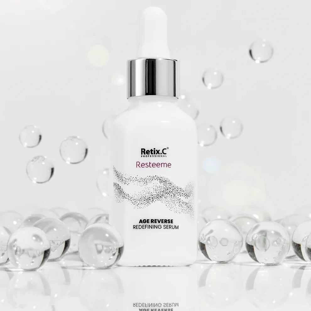 RETIX.C RESTEEME AGE REVERSE REDEFINING drėkinamasis veido serumas su trehaloze ir polinukleiotidais, 28ml
