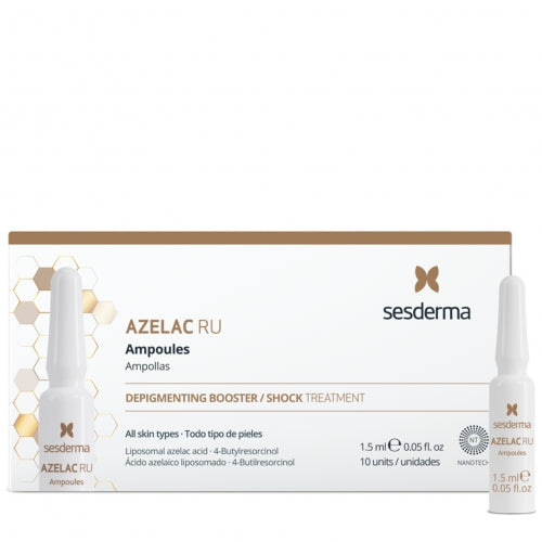 SESDERMA AZELAC RU AMPULĖS NUO PIGMENTACIJOS, 10x1,5ml