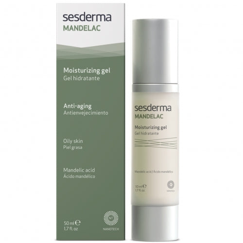 SESDERMA MANDELAC DRĖKINAMASIS GELIS JAUTRIAI ODAI, 50ml