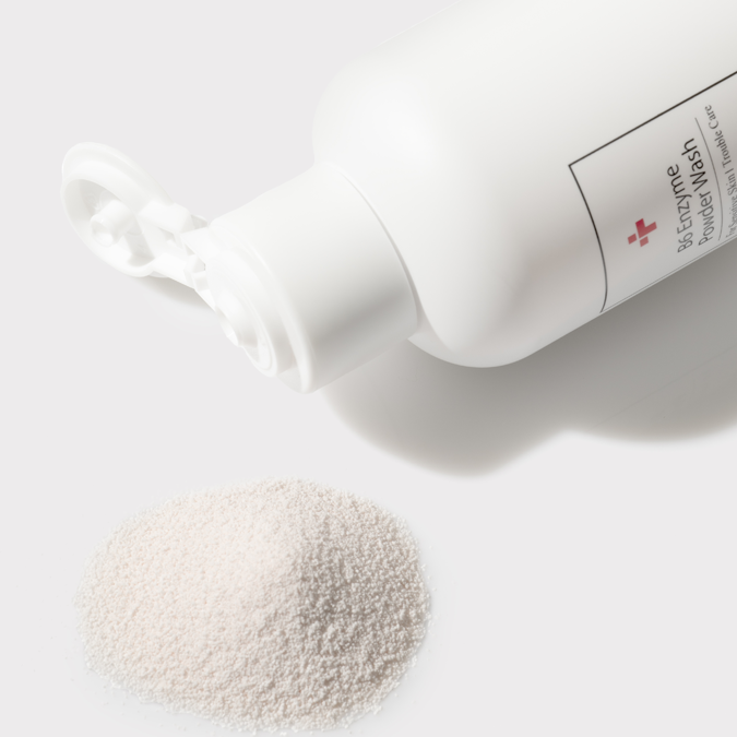 CUSKIN fermentinis pudros prausiklis su PHA ir augalinio fermento granulių pudra, 55g