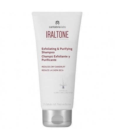 IRALTONE EKSFOLIUOJANTIS IR VALANTIS ŠAMPŪNAS, 200ml