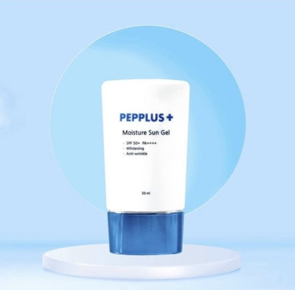 PEPPLUS MOISTURE SUN APSAUGINIS GELIS NUO SAULĖS SPF50+, 50ml