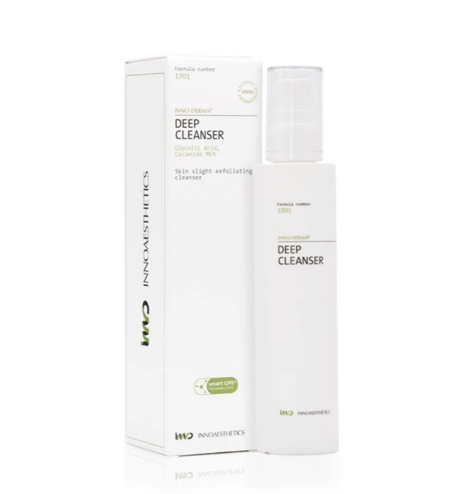 INNO-DERMA® DEEP CLEANSER INNOAESTHETICS giluminis valomasis geli, 200ml